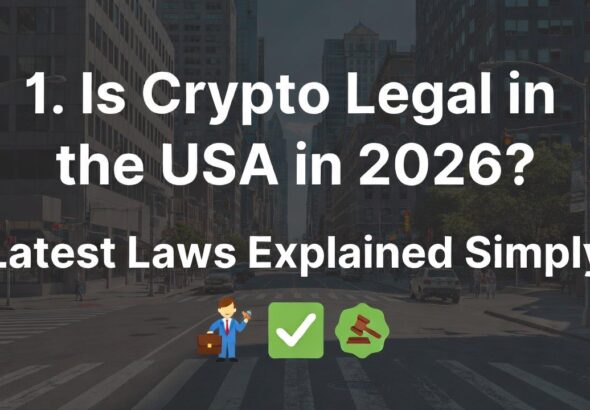 Is Crypto Legal in the USA in 2026? Latest Laws Explained Simply