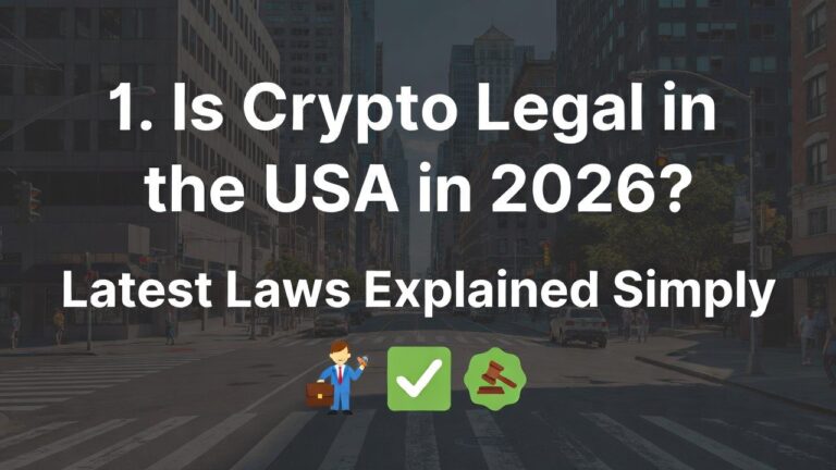 Is Crypto Legal in the USA in 2026? Latest Laws Explained Simply