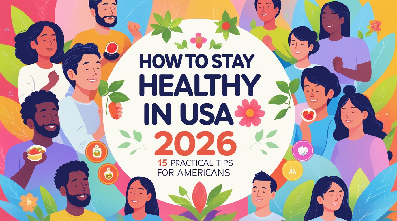 How to Stay Healthy in USA 2026: 15 Practical Tips for Americans
