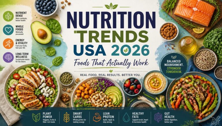 Nutrition Trends USA 2026: Foods That Actually Work