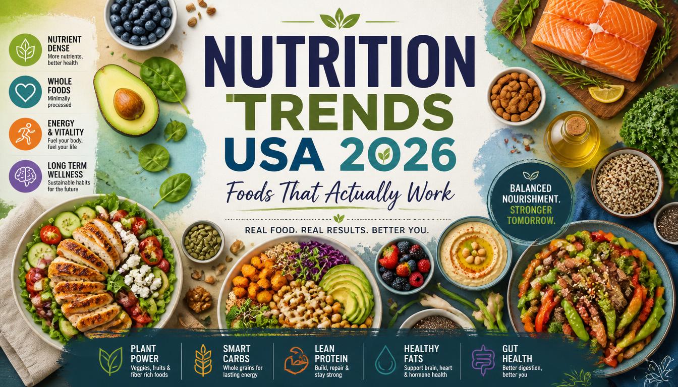 Nutrition Trends USA 2026: Foods That Actually Work