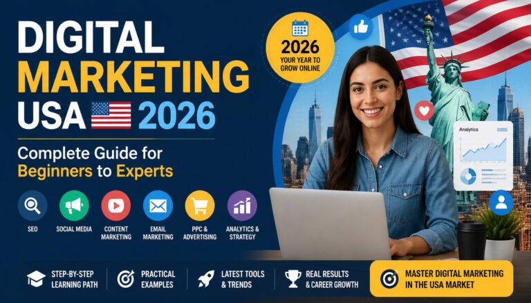Digital Marketing USA 2026: Complete Guide for Beginners to Experts